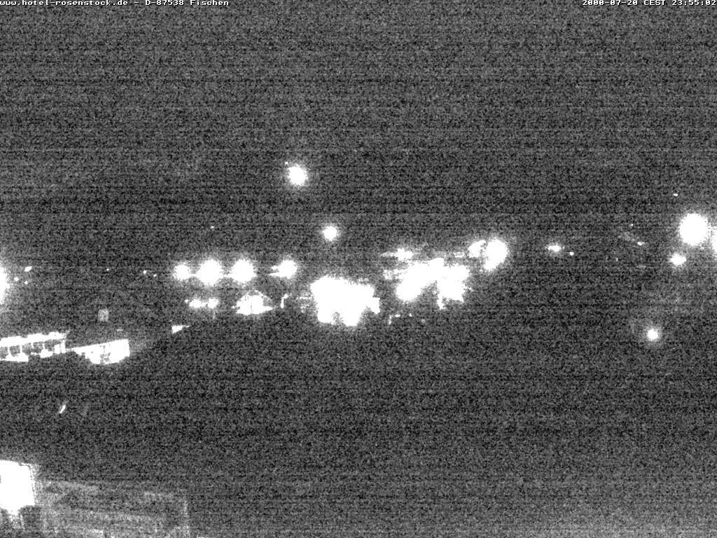 Archived image Webcam Rosenstock Hotel, Fischen in the Allgäu
