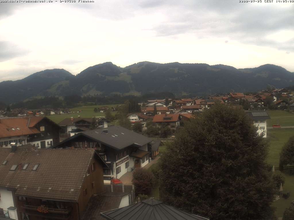 Archiv Foto Webcam Hotel Rosenstock, Fischen im Allgäu