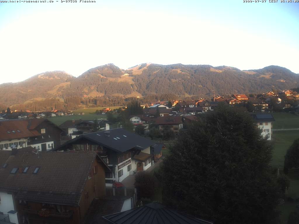 Archiv Foto Webcam Hotel Rosenstock, Fischen im Allgäu