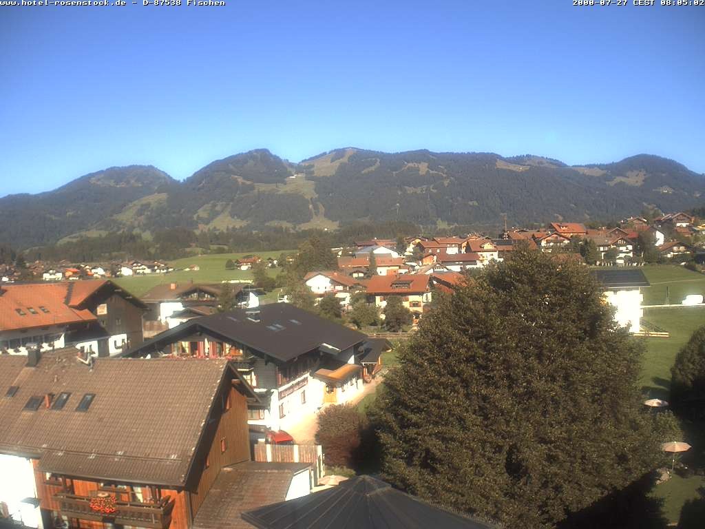 Archiv Foto Webcam Hotel Rosenstock, Fischen im Allgäu