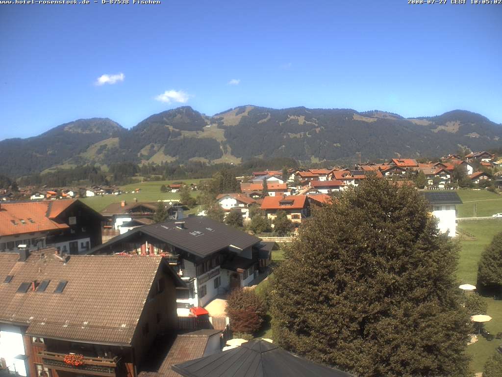 Archiv Foto Webcam Hotel Rosenstock, Fischen im Allgäu