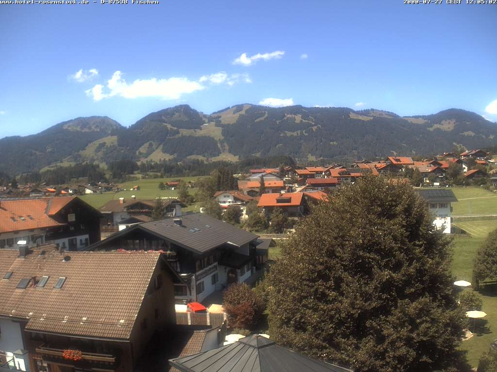 Archiv Foto Webcam Hotel Rosenstock, Fischen im Allgäu