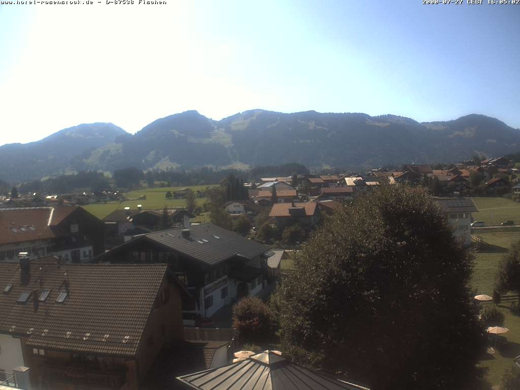 Archiv Foto Webcam Hotel Rosenstock, Fischen im Allgäu