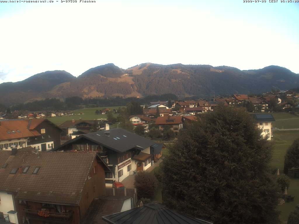 Archiv Foto Webcam Hotel Rosenstock, Fischen im Allgäu
