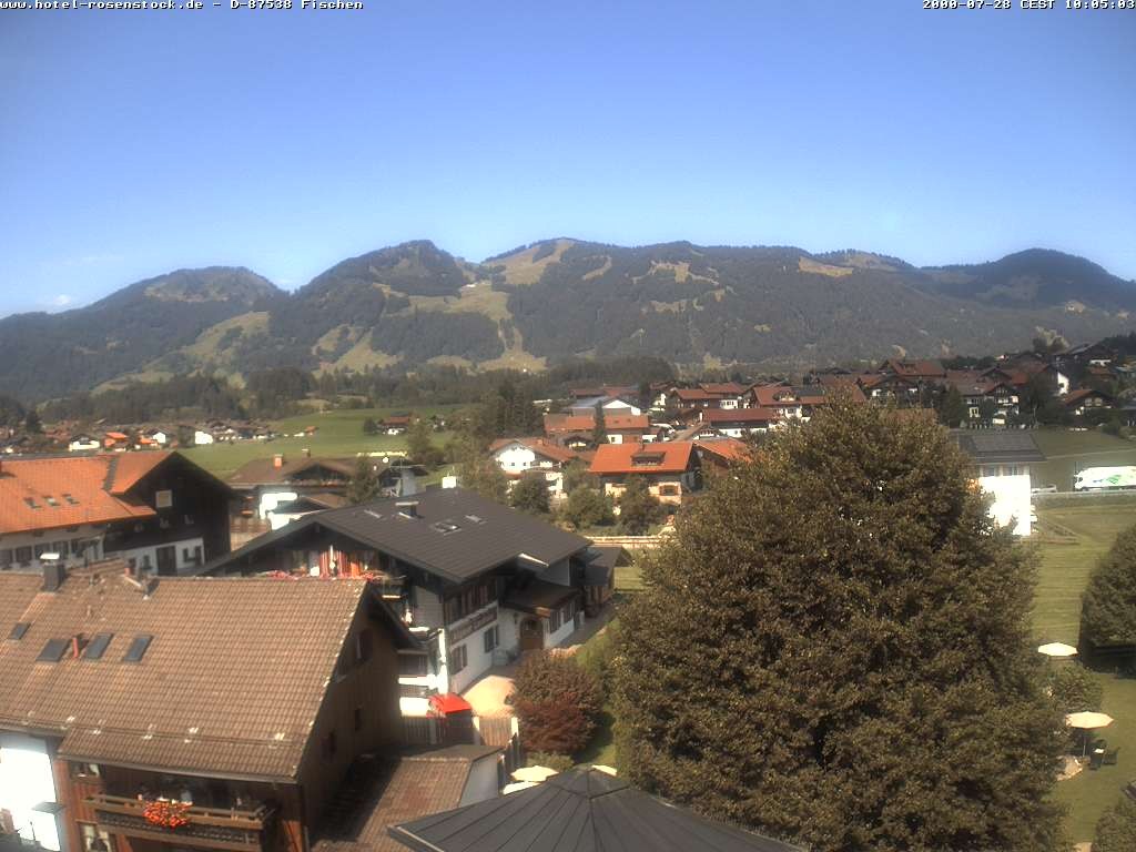 Archiv Foto Webcam Hotel Rosenstock, Fischen im Allgäu