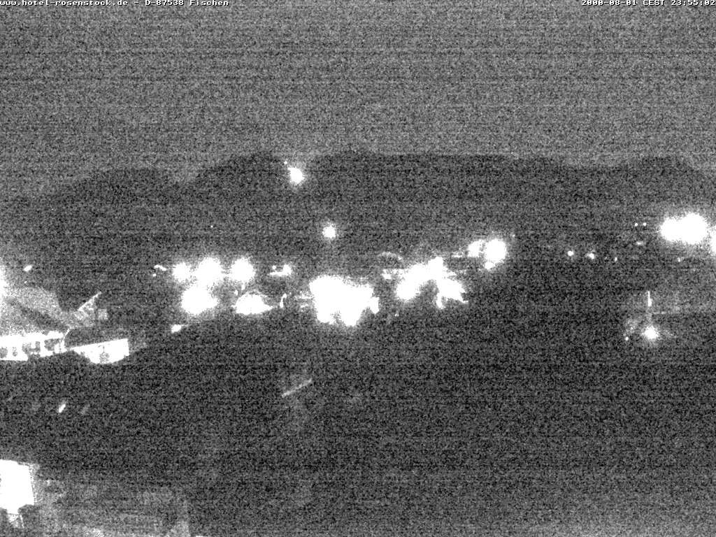 Archived image Webcam Rosenstock Hotel, Fischen in the Allgäu