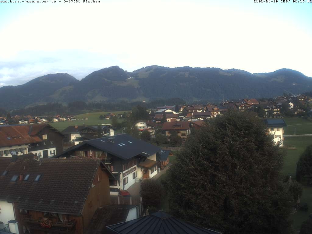 Archiv Foto Webcam Hotel Rosenstock, Fischen im Allgäu