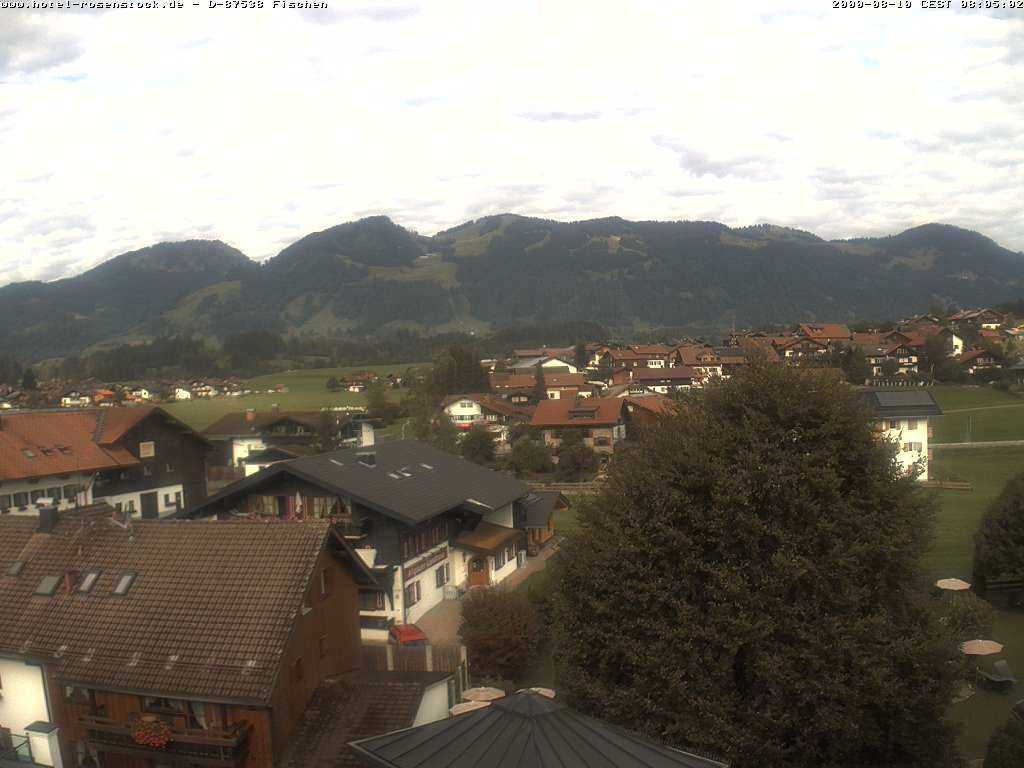 Archiv Foto Webcam Hotel Rosenstock, Fischen im Allgäu