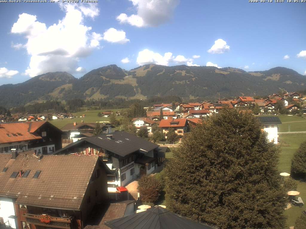 Archiv Foto Webcam Hotel Rosenstock, Fischen im Allgäu