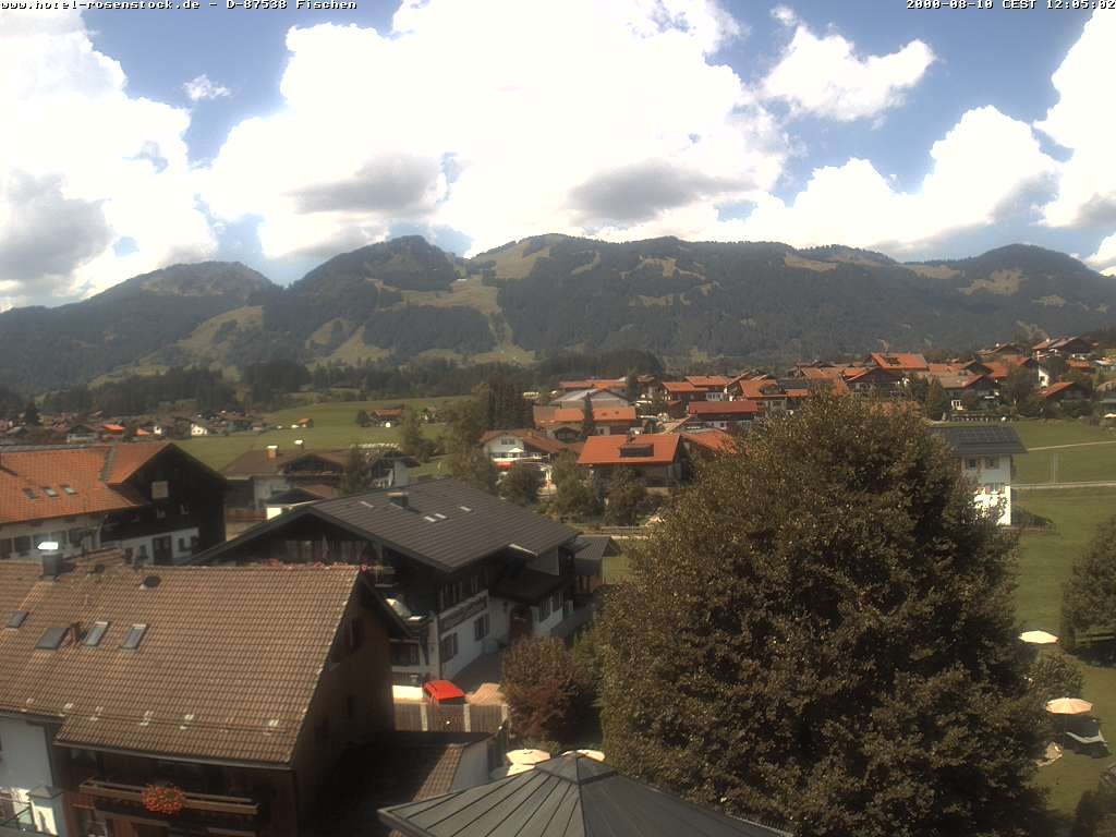Archiv Foto Webcam Hotel Rosenstock, Fischen im Allgäu