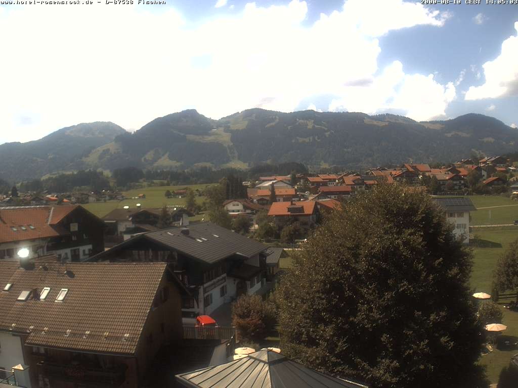 Archiv Foto Webcam Hotel Rosenstock, Fischen im Allgäu