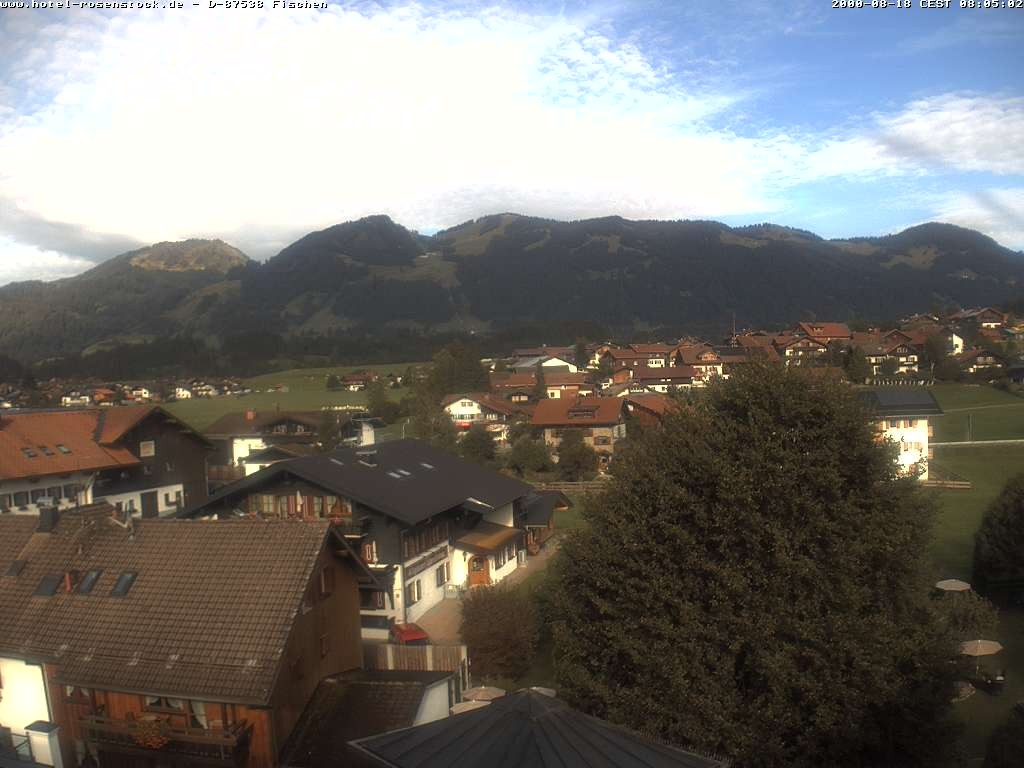 Archiv Foto Webcam Hotel Rosenstock, Fischen im Allgäu