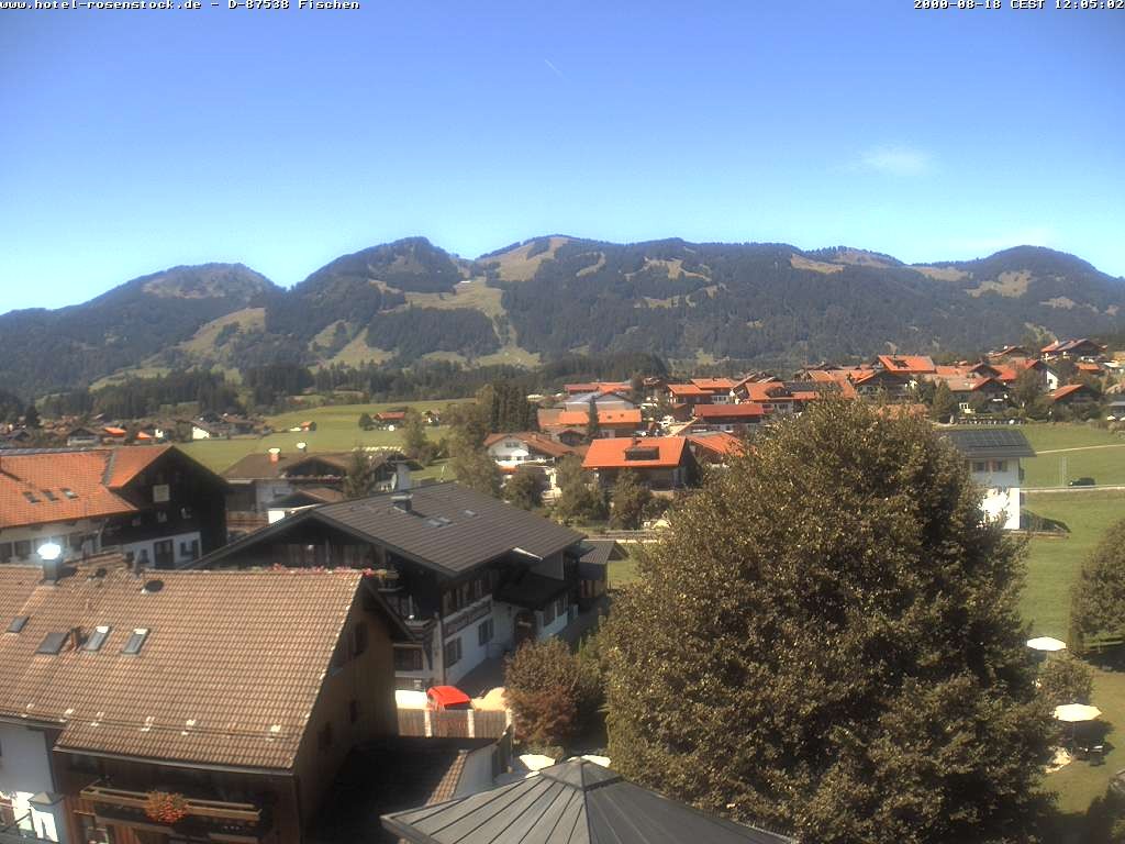Archiv Foto Webcam Hotel Rosenstock, Fischen im Allgäu