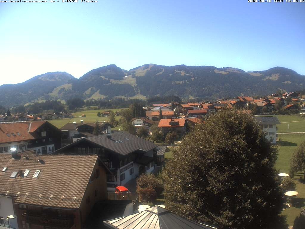 Archiv Foto Webcam Hotel Rosenstock, Fischen im Allgäu