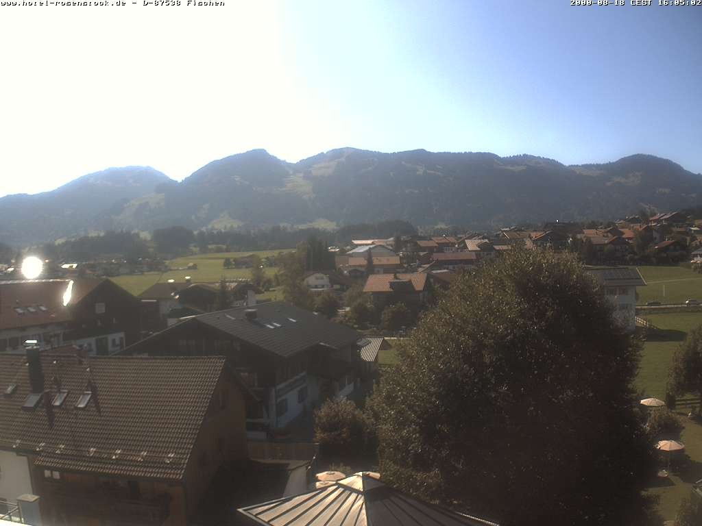 Archiv Foto Webcam Hotel Rosenstock, Fischen im Allgäu