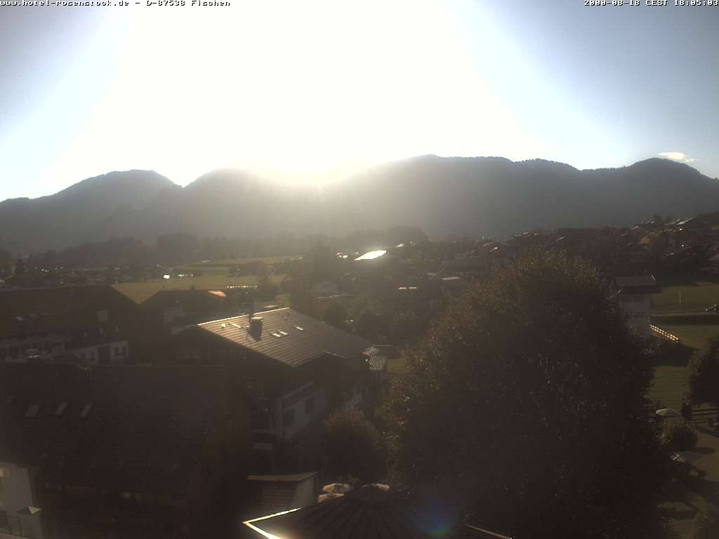 Archiv Foto Webcam Hotel Rosenstock, Fischen im Allgäu