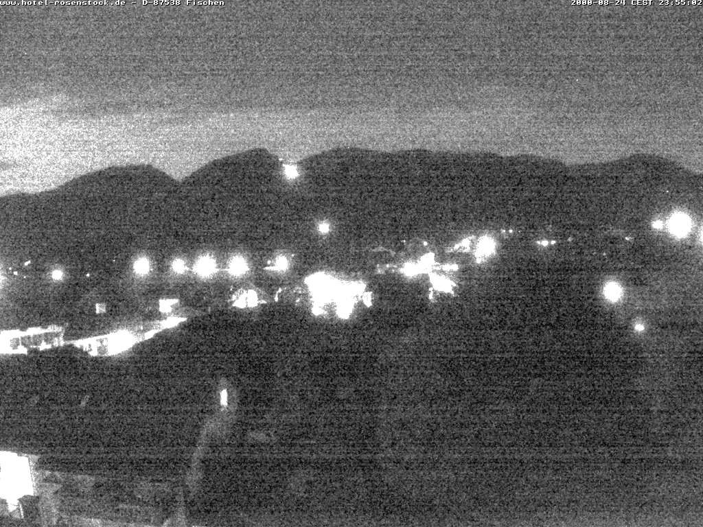 Archived image Webcam Rosenstock Hotel, Fischen in the Allgäu