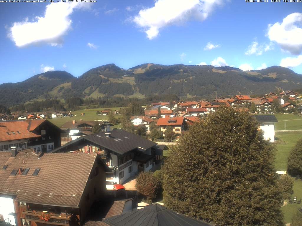 Archiv Foto Webcam Hotel Rosenstock, Fischen im Allgäu