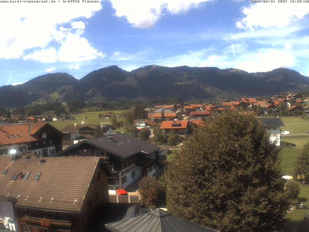 Archiv Foto Webcam Hotel Rosenstock, Fischen im Allgäu