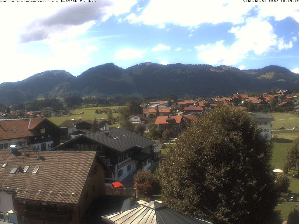 Archiv Foto Webcam Hotel Rosenstock, Fischen im Allgäu