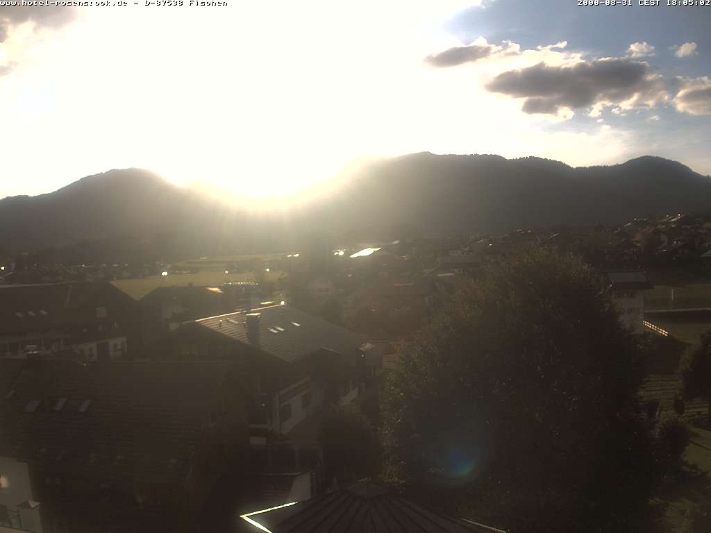 Archiv Foto Webcam Hotel Rosenstock, Fischen im Allgäu