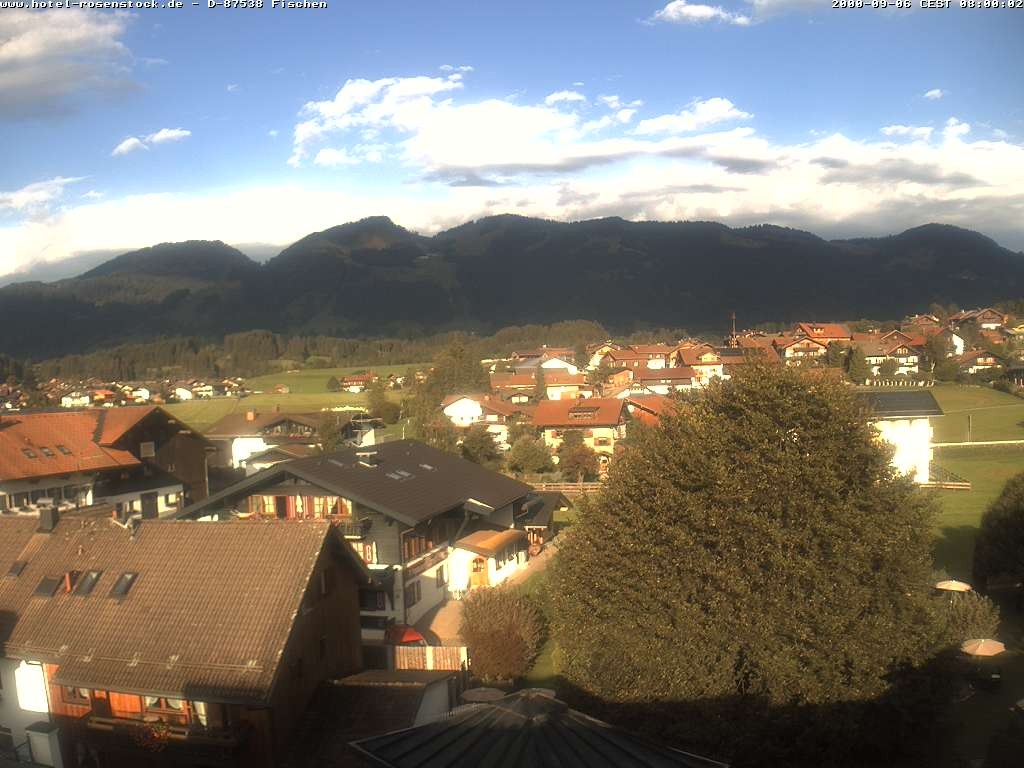 Archiv Foto Webcam Hotel Rosenstock, Fischen im Allgäu