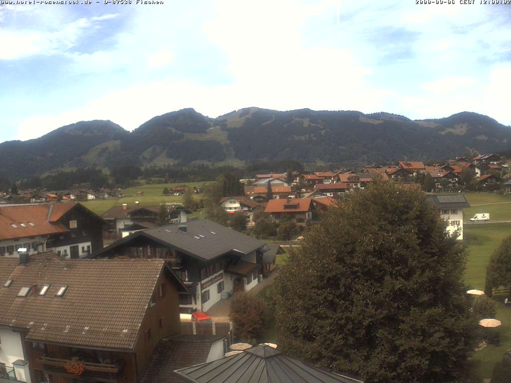 Archiv Foto Webcam Hotel Rosenstock, Fischen im Allgäu