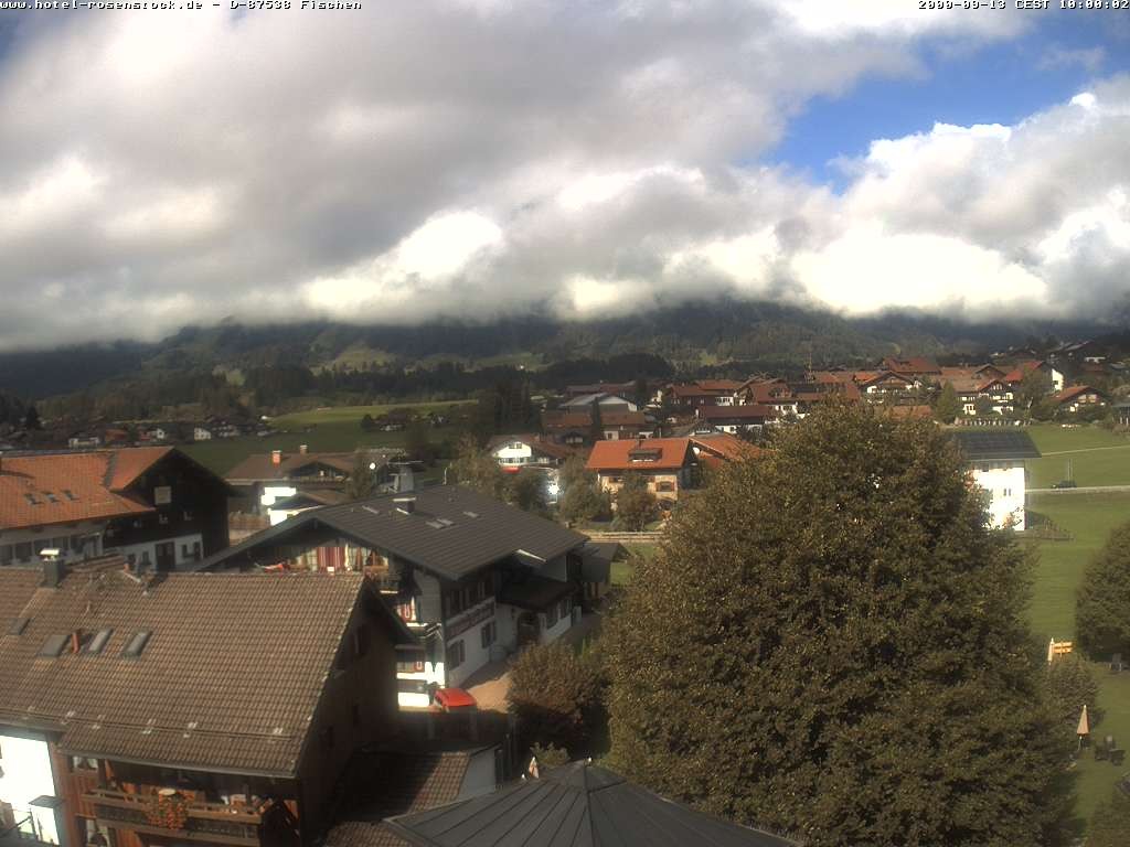 Archiv Foto Webcam Hotel Rosenstock, Fischen im Allgäu