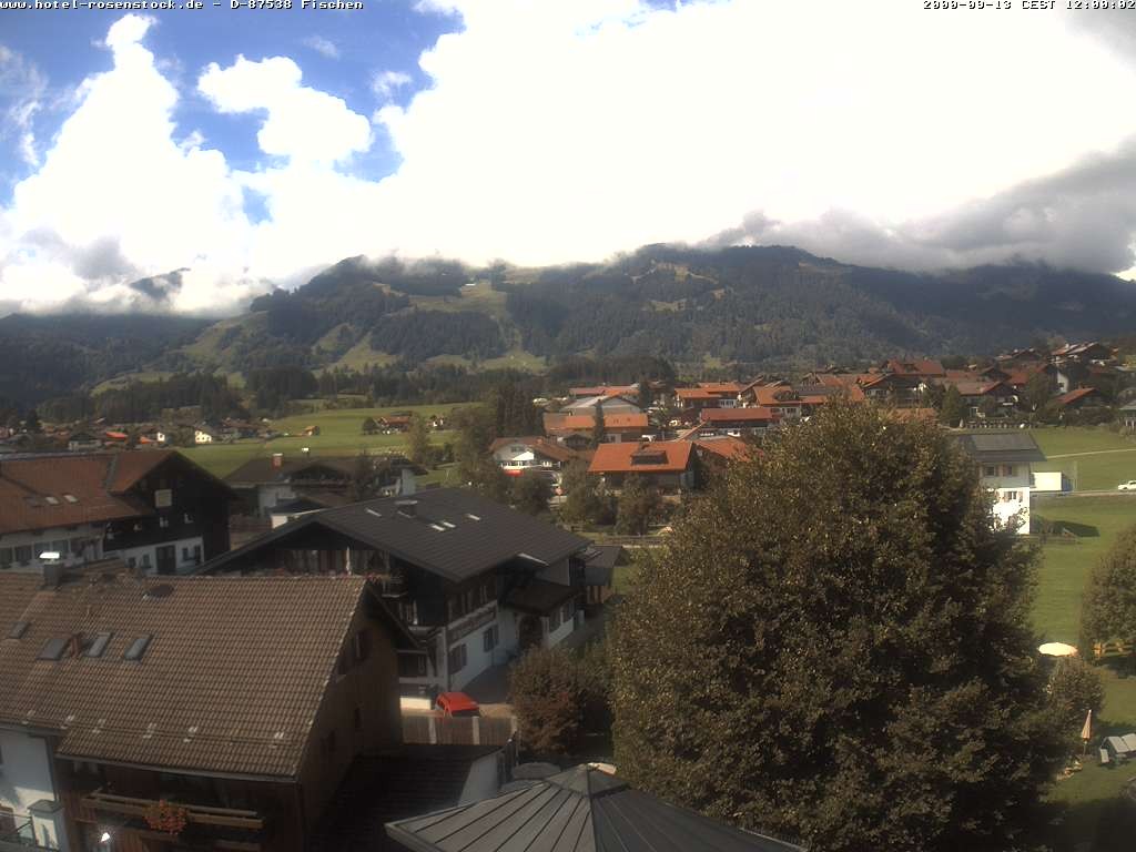 Archiv Foto Webcam Hotel Rosenstock, Fischen im Allgäu