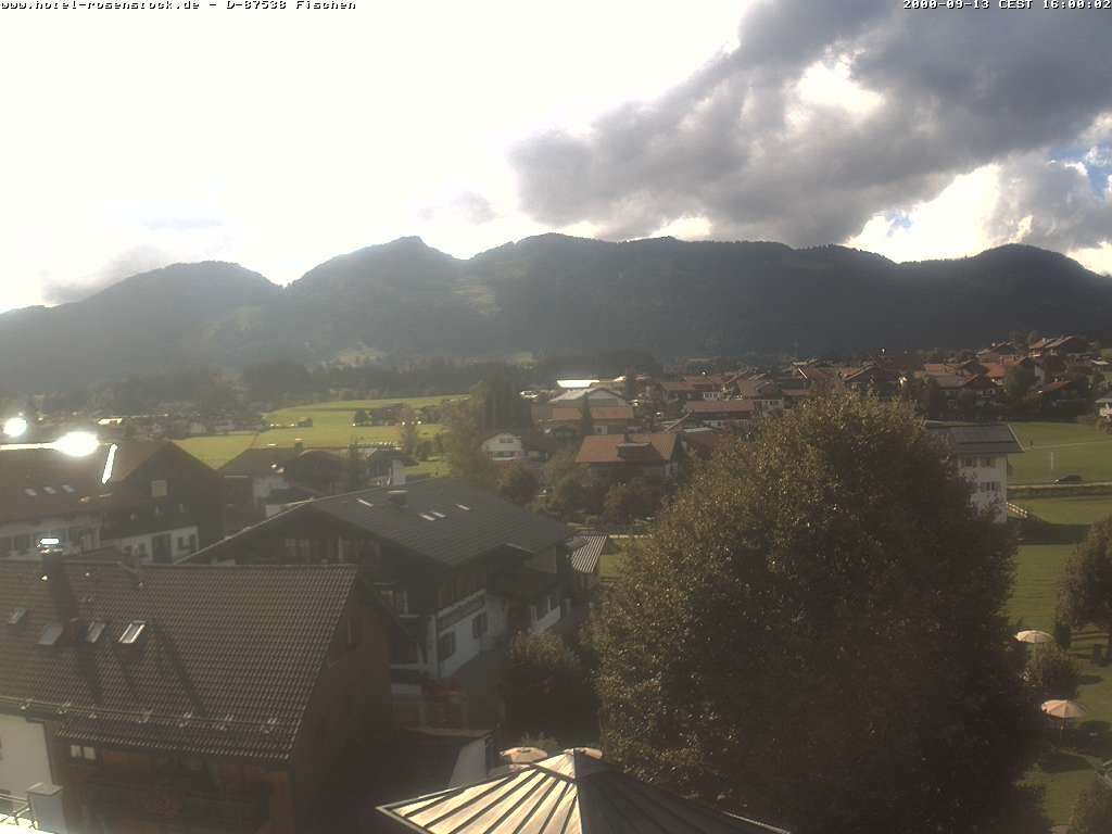 Archiv Foto Webcam Hotel Rosenstock, Fischen im Allgäu