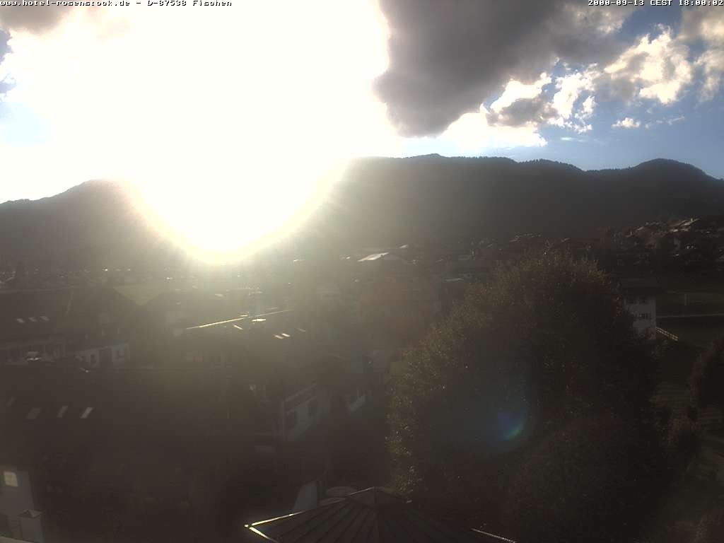 Archiv Foto Webcam Hotel Rosenstock, Fischen im Allgäu