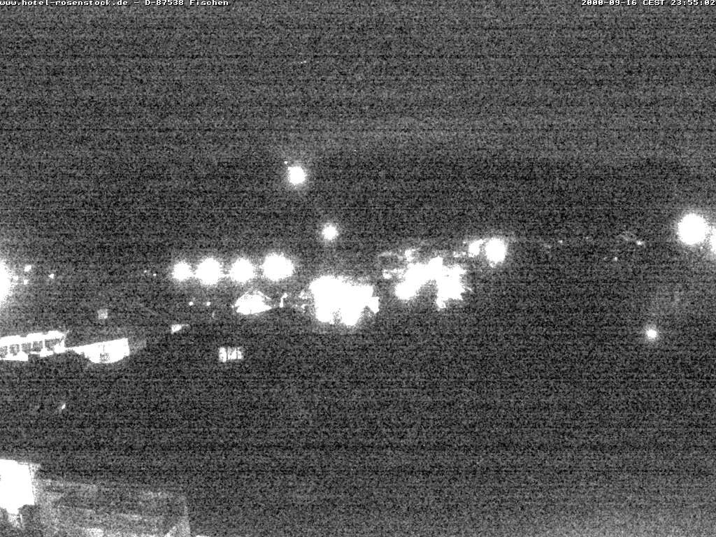 Archived image Webcam Rosenstock Hotel, Fischen in the Allgäu