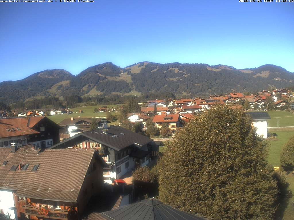 Archiv Foto Webcam Hotel Rosenstock, Fischen im Allgäu