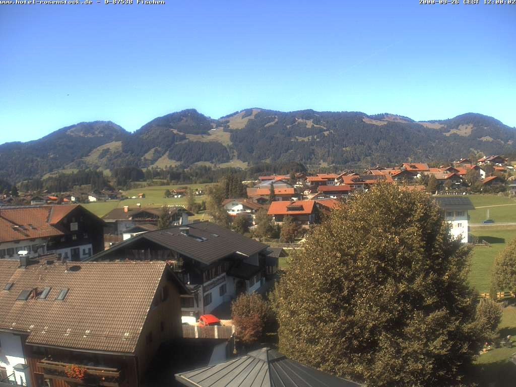 Archiv Foto Webcam Hotel Rosenstock, Fischen im Allgäu