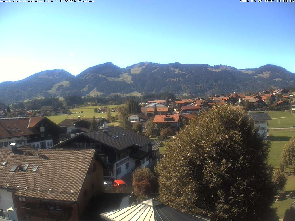 Archiv Foto Webcam Hotel Rosenstock, Fischen im Allgäu