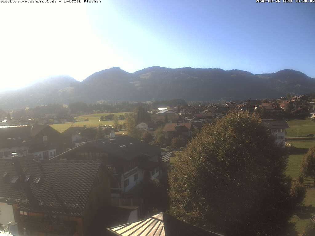 Archiv Foto Webcam Hotel Rosenstock, Fischen im Allgäu
