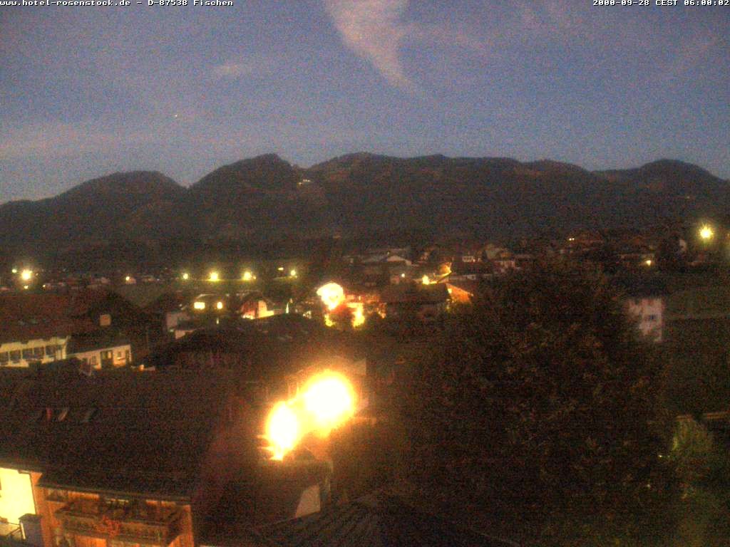 Archiv Foto Webcam Hotel Rosenstock, Fischen im Allgäu