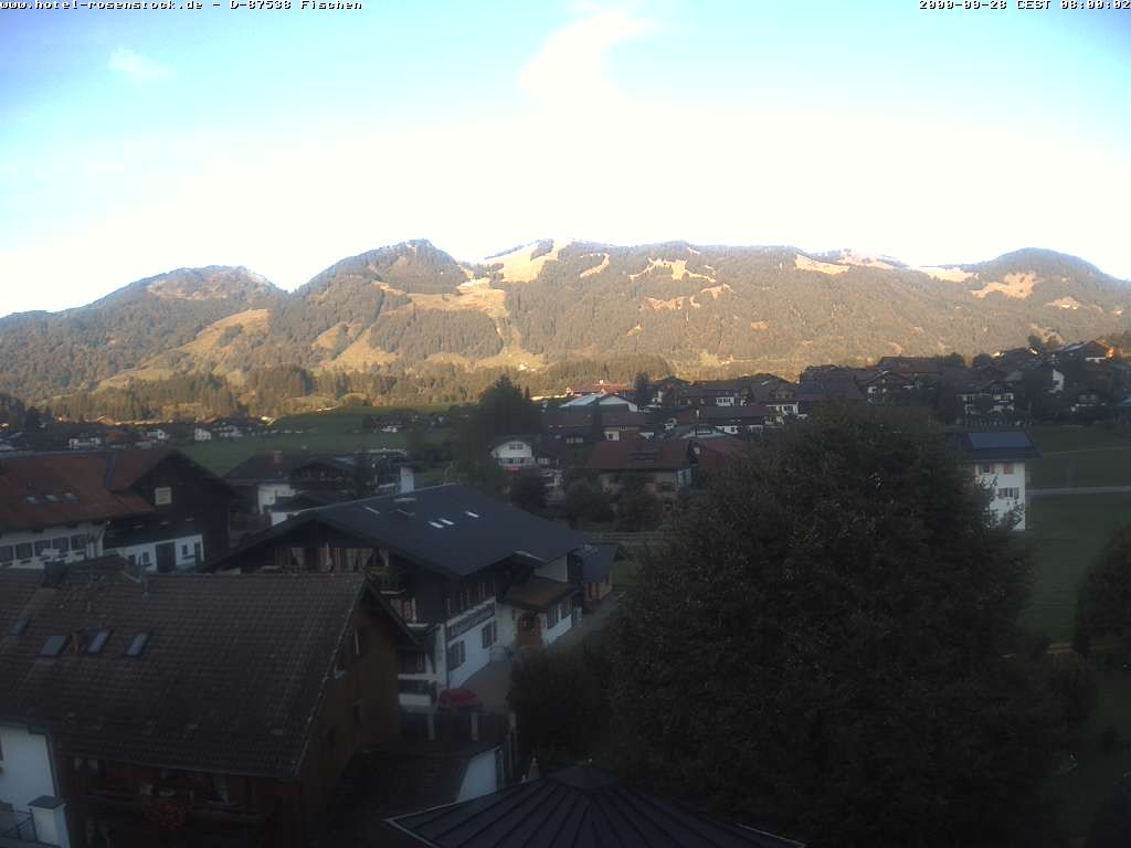 Archiv Foto Webcam Hotel Rosenstock, Fischen im Allgäu