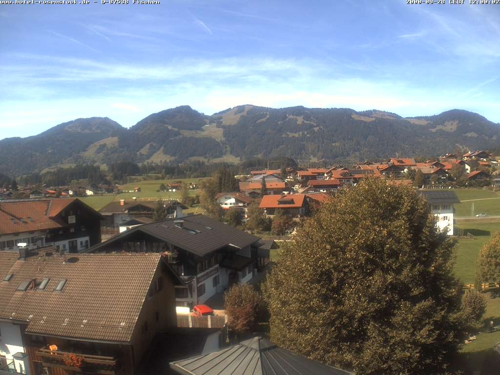 Archiv Foto Webcam Hotel Rosenstock, Fischen im Allgäu