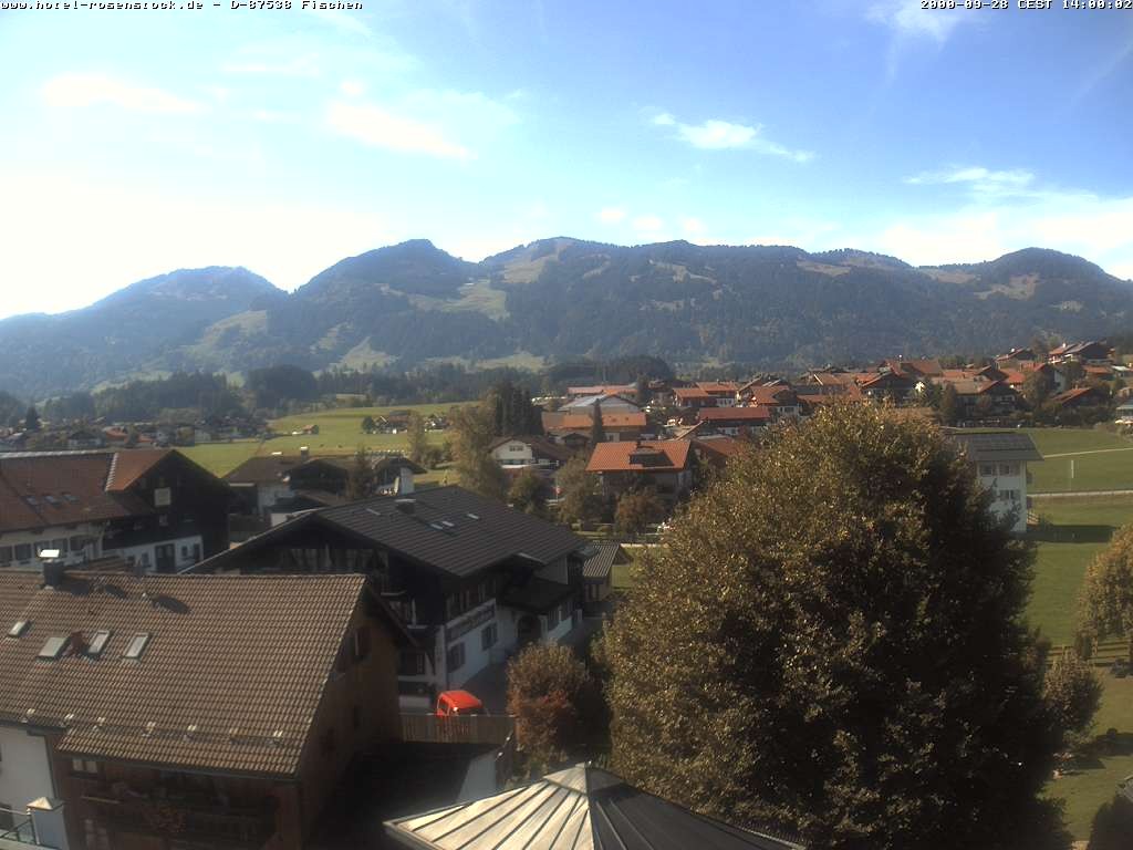 Archiv Foto Webcam Hotel Rosenstock, Fischen im Allgäu