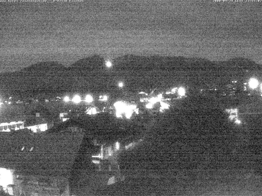 Archived image Webcam Rosenstock Hotel, Fischen in the Allgäu