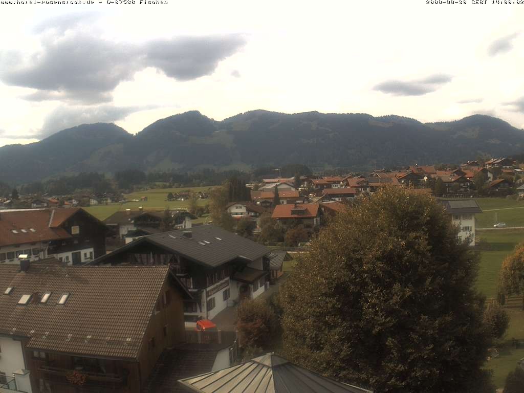 Archiv Foto Webcam Hotel Rosenstock, Fischen im Allgäu
