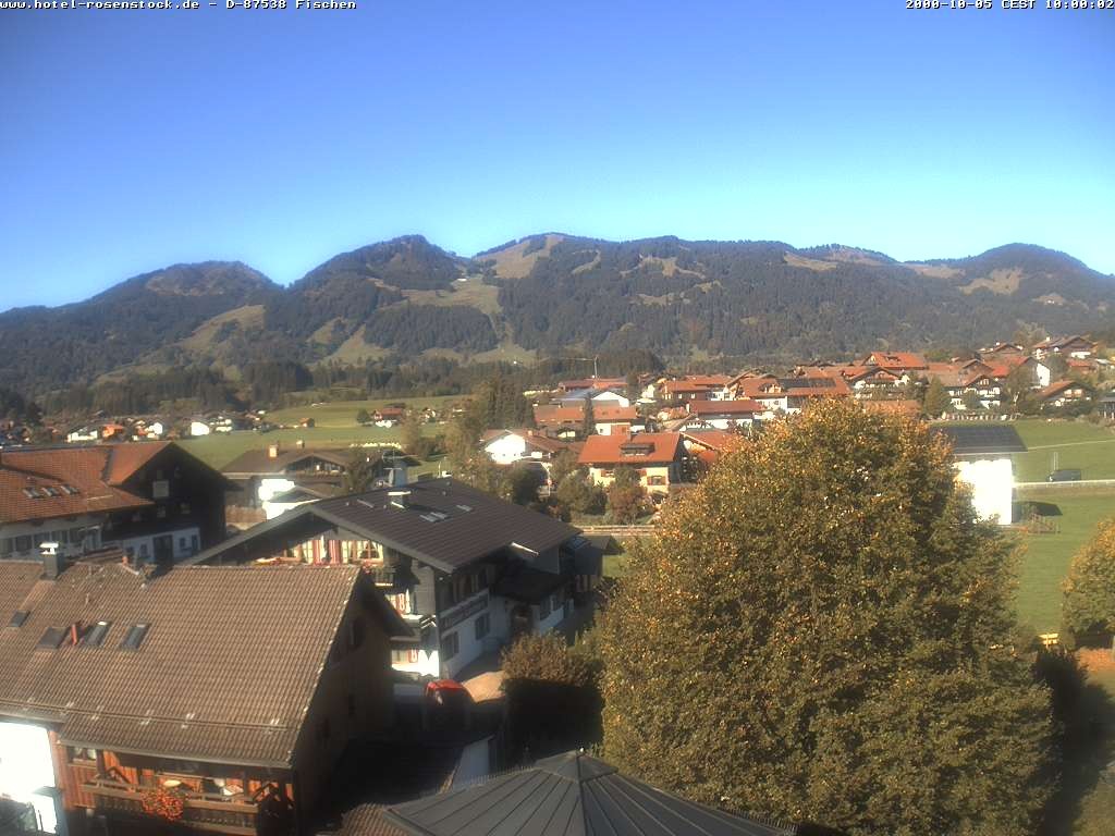 Archiv Foto Webcam Hotel Rosenstock, Fischen im Allgäu