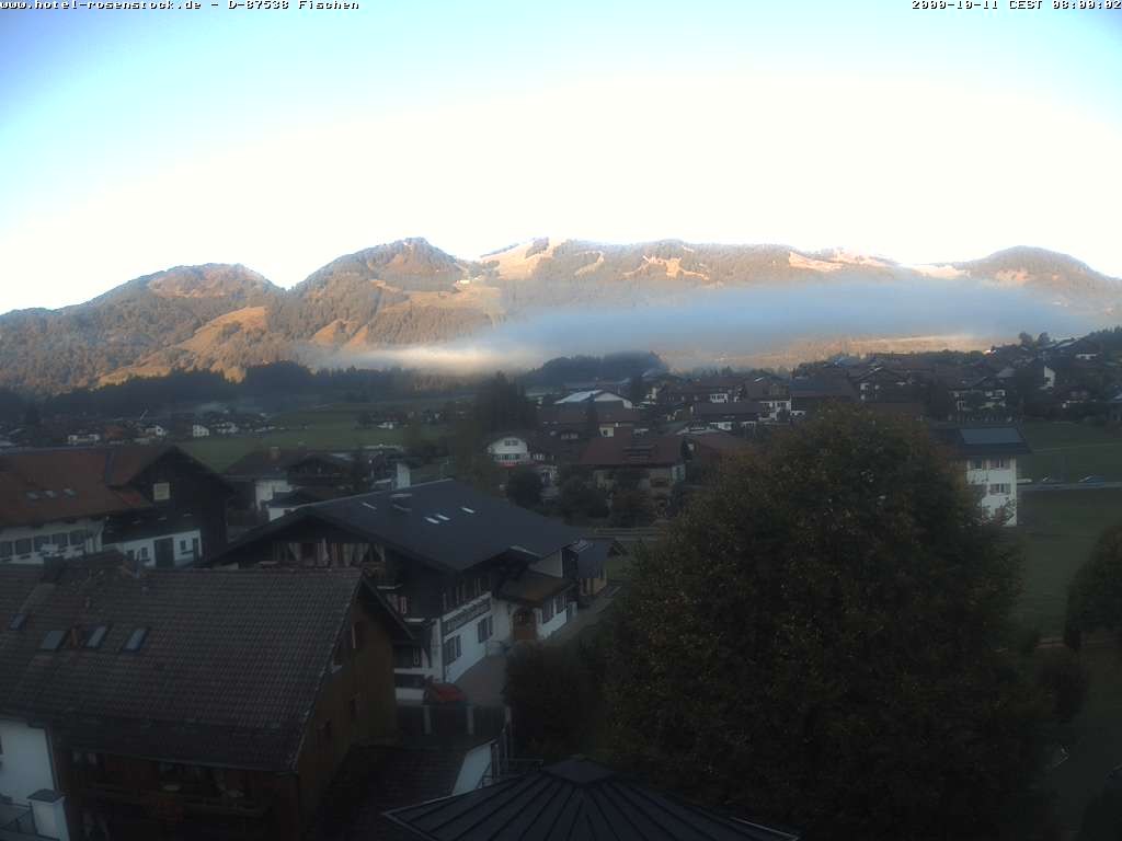 Archiv Foto Webcam Hotel Rosenstock, Fischen im Allgäu