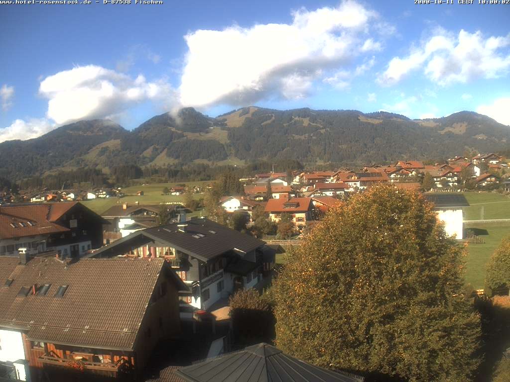 Archiv Foto Webcam Hotel Rosenstock, Fischen im Allgäu