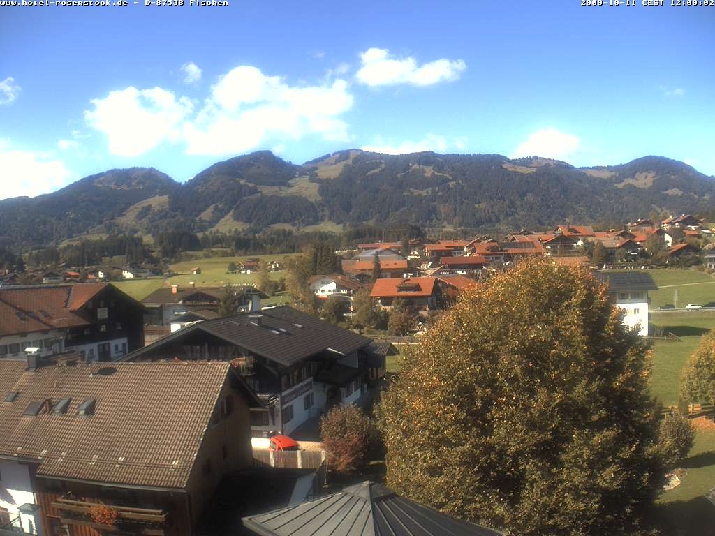 Archiv Foto Webcam Hotel Rosenstock, Fischen im Allgäu
