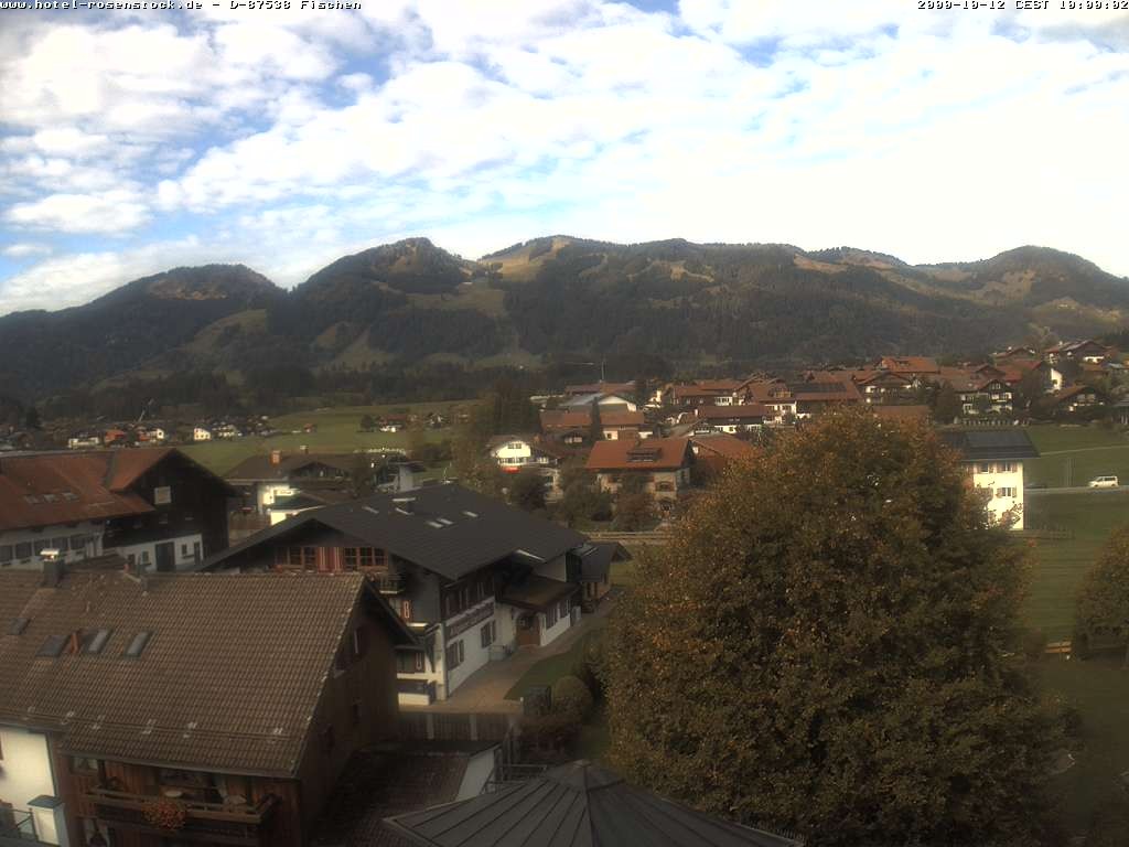 Archiv Foto Webcam Hotel Rosenstock, Fischen im Allgäu