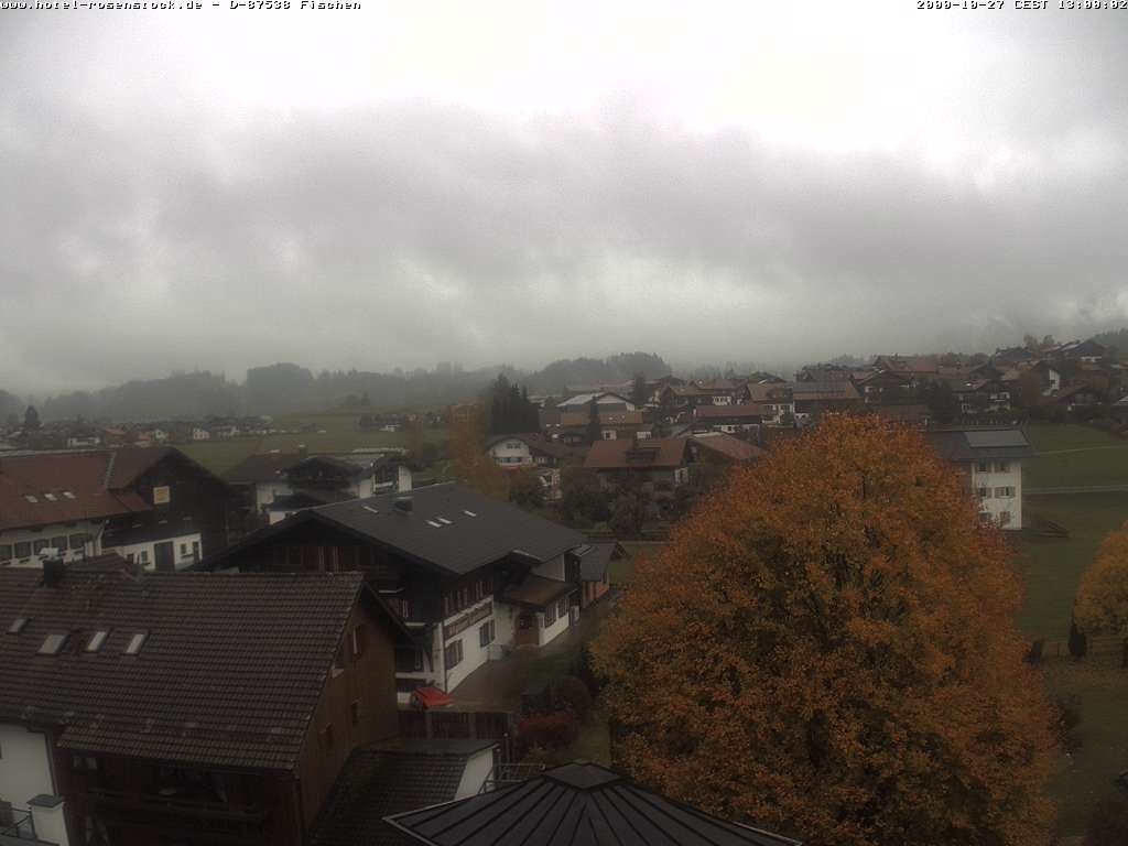 Archiv Foto Webcam Hotel Rosenstock, Fischen im Allgäu