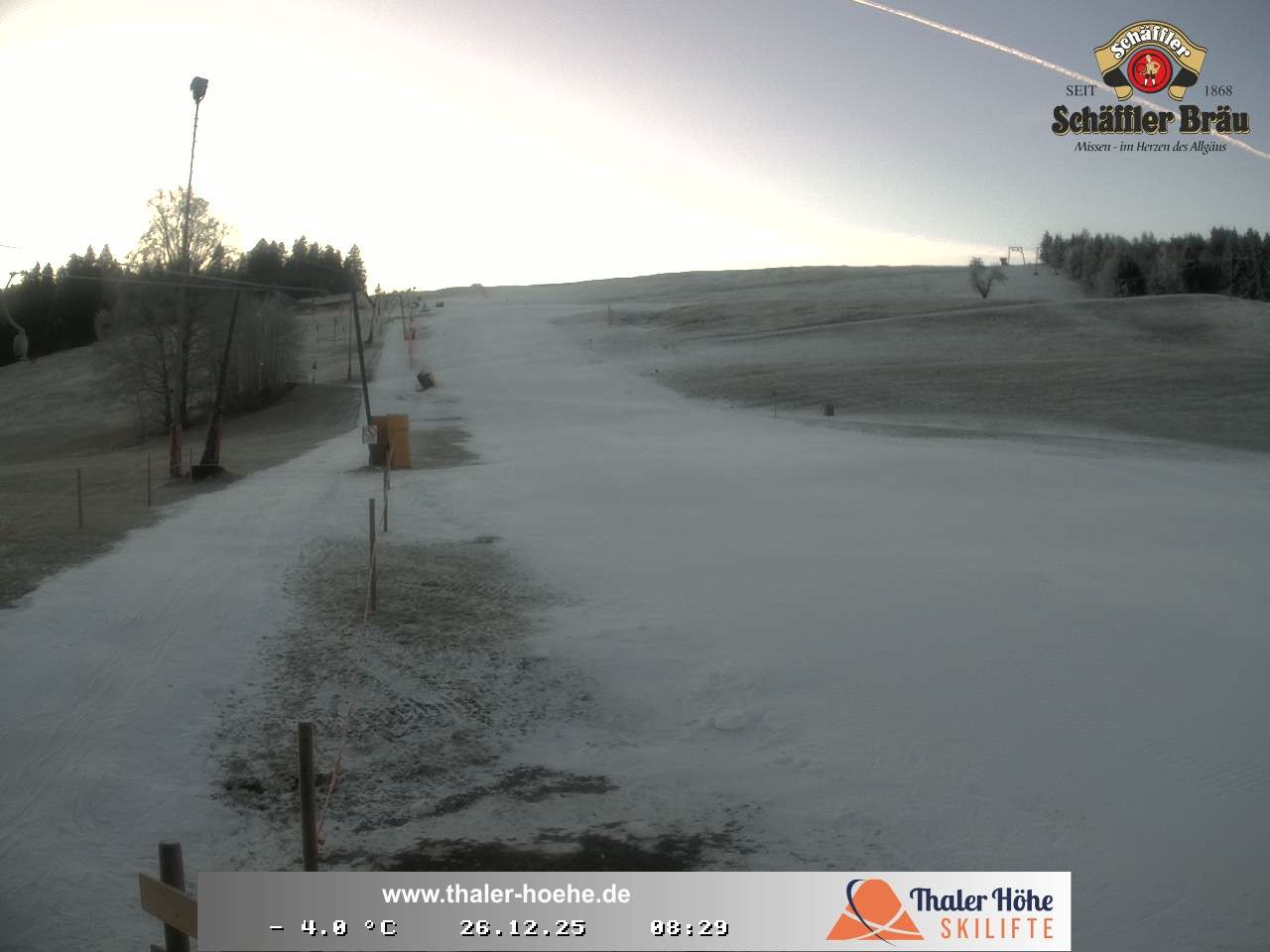 Archiv Foto Webcam Thalerhöhe bei Immenstadt