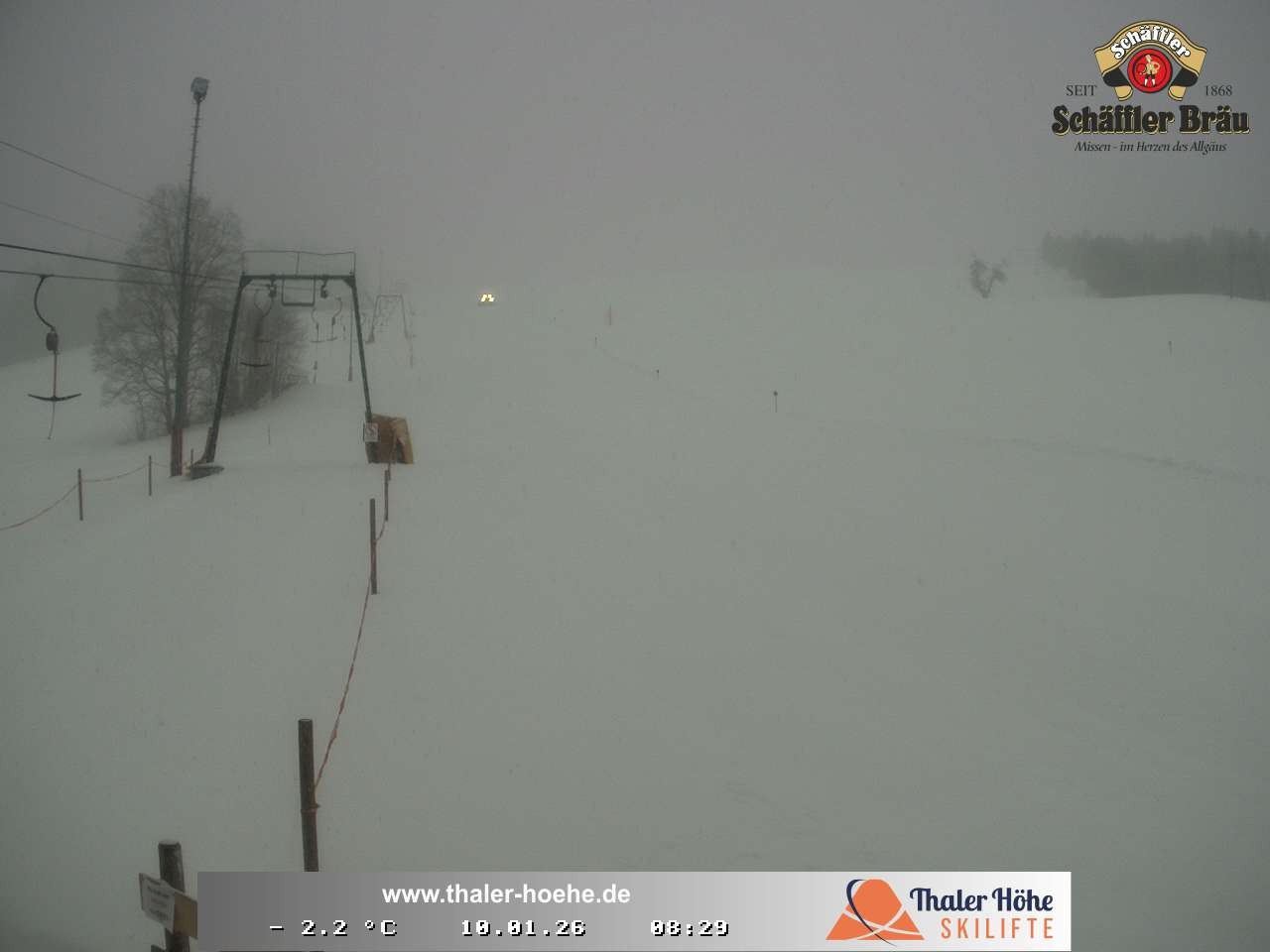 Archived image Webcam Thalerhöhe near Immenstadt